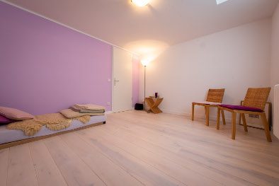 weißer Holzdielenboden aus Esche